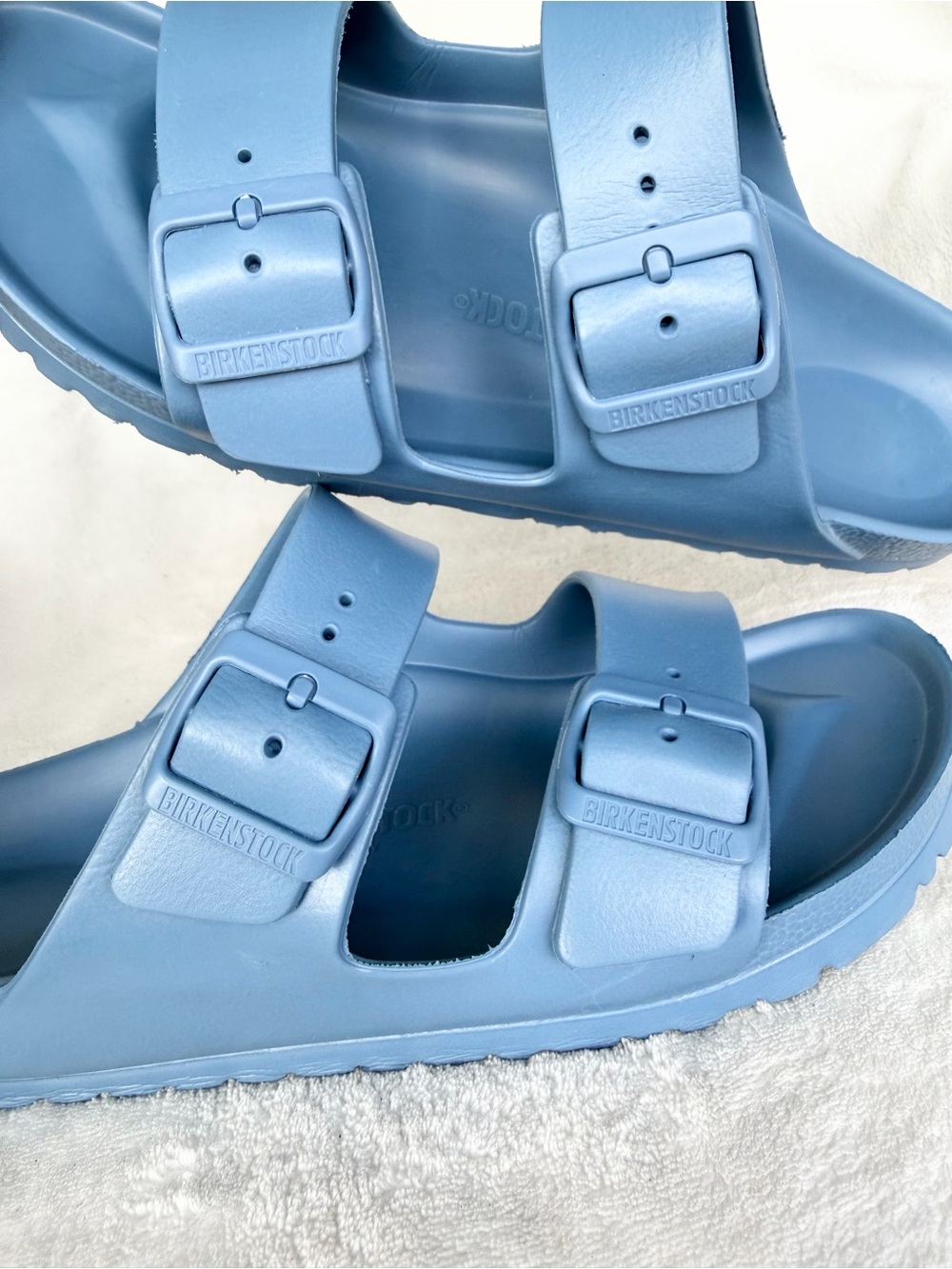 Birkenstock Arizona Essentials EVA Sandals Women Size 41 265 L10 M8 Slip Ons - Picture 11 of 13